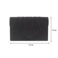 thumbnail image 2 of Flannel Mini Crossbody Bag For Women Clutch Chain Shoulder Bag Evening Party Removable Strap, 2 of 5