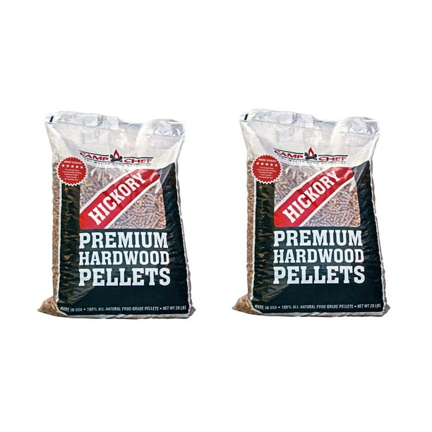 Camp Chef Smoker Grill Premium Hickory BBQ Hardwood Pellets, 20 lbs (2