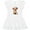 AA-White, variant on Inktastic KiniArt Mini Goldendoodle Girls Toddler Dress
