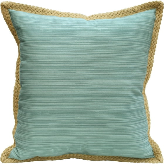 Better Homes and Gardens Jute Trim Pillow