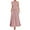 44# Pink, variant on Womens Summer Off Shoulder Sleeveless Midi Dress Cocktail A Line Flowy Wedding Guest Dresses with Pockets Coffee L