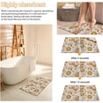 thumbnail image 6 of Groovy Retro Boho Flower Doormat, Indoor Outdoor Decor Patio Mats Entrance Door Mats Non-Slip Outside Inside Floor Mat Rugs for Home Decor 17x30 Inch，House Warming Gift, 6 of 6