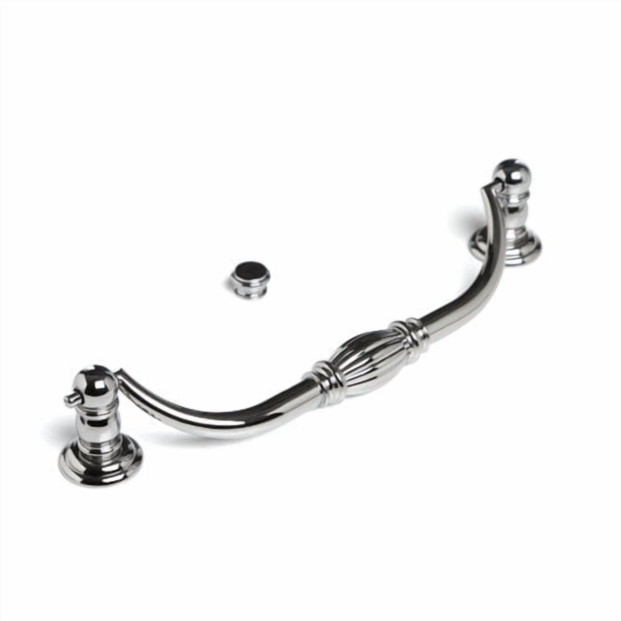 Alno A233-8-PC Tuscany Bail Pull Polished Chrome