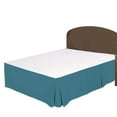 thumbnail image 1 of 100% Egyptian Cotton 1 PCs Box Pleated BedSkirt 15 inches (Medium Blue,Twin Xl), 1 of 5