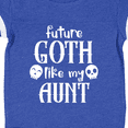 thumbnail image 4 of Inktastic Future Goth Like My Aunt with Skulls Boys or Girls Baby Bodysuit, 4 of 5