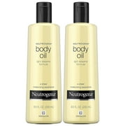 Neutrogena Body Oil Light Sesame Formula, Fragrance Free 8.5 oz (Pack of 2)