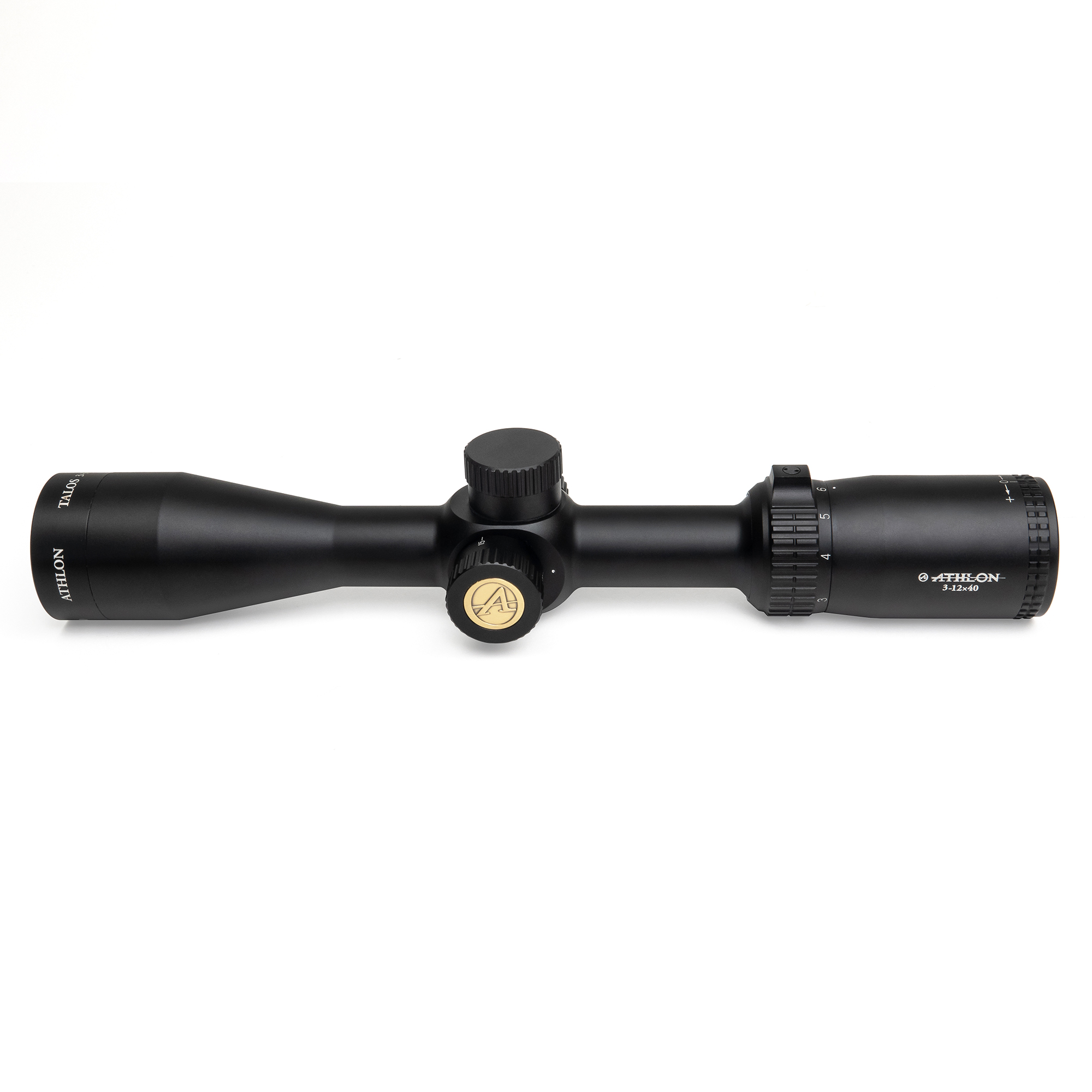 Athlon Optics Talos Riflescope, 3-12 x 40, SFP, 1in Tube, MIL Dot Reticle, Lifet