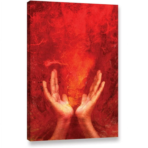 ArtWall Elena Ray "Chakra Fire" Gallery-Wrapped Canvas