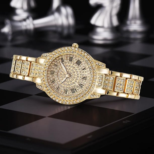Rhinestone ladies watches hot sale