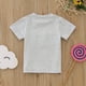 thumbnail image 3 of Blusa Manga Larga Niños Gibobby camiseta de Manga corta bordado letras gris 18-24 meses, 3 of 5