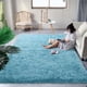 thumbnail image 1 of Alfombra DweIke de Peluche Esponjoso 183x274 cm Antideslizante Azul Cielo, 1 of 7