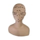 thumbnail image 1 of Cabeza de maniquí de entrenamiento, busto de hombro de silicona realista, multiusos. negro, 1 of 9