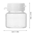 thumbnail image 2 of NUOLUX 10Ud Transparentes Pequeños Para Almacenamiento De Cremas Sin Derrames, 2 of 7