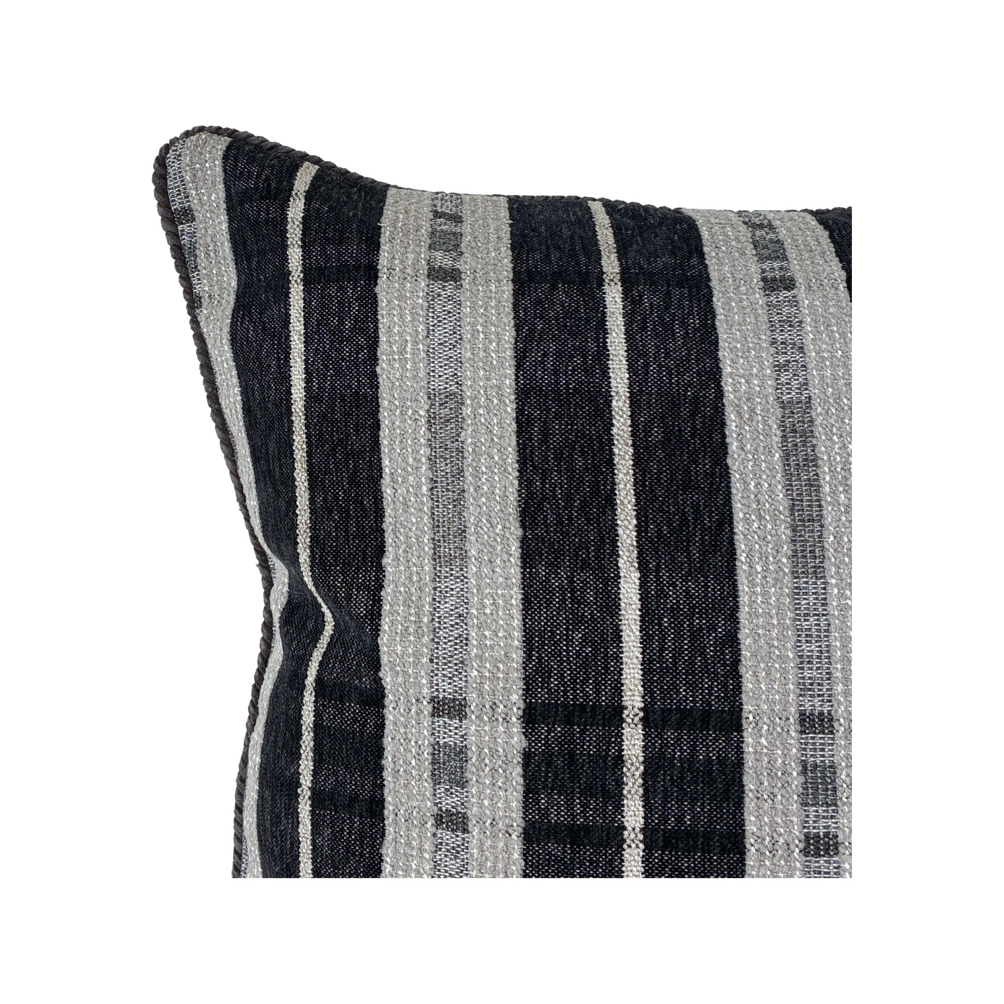 Roper Charcoal 24x24 Pillow