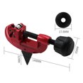 thumbnail image 4 of Tubing Cutter 1/8'' to 1-1/8'' for Stainless Steel Aluminum Copper Pipe Cutter Tool, 4 of 8