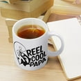 thumbnail image 4 of Reel Cool Papa 11 Ounces Funny White Mug - Cute Coffee And Tea Mug - Ceramic Coffee Mugs For Women And Men, 4 of 6