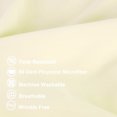 thumbnail image 3 of PiccoCasa 2 Pcs Body Pillowcases Microfiber Envelope Long Pillowcover, Queen Cream, 3 of 8