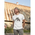 thumbnail image 2 of Cute Dog Head  T-Shirt Men -Image by Shutterstock, Male Small, 2 of 4