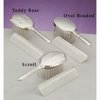 Sterling Scroll Comb & Brush Set