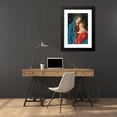 thumbnail image 4 of Master of the Sagramoso Library 17x24 Black Modern Framed Museum Art Print Titled - Madonna and Child, 4 of 5