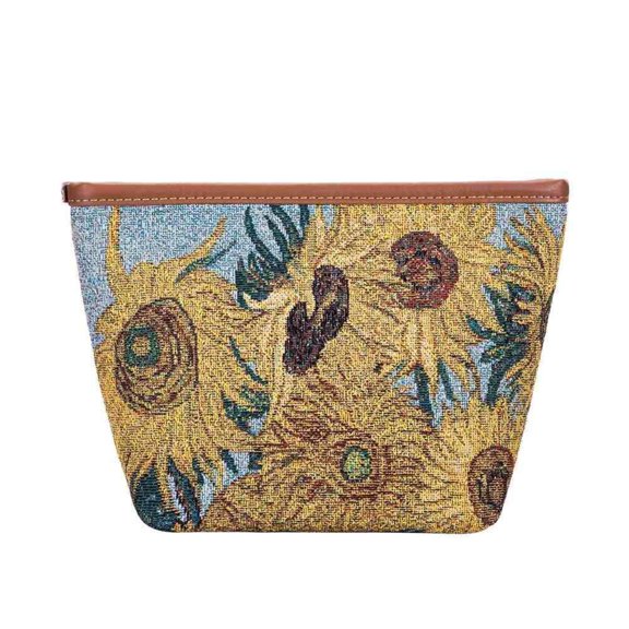 MAKEUP-ART-VG-SUNF | VAN GOGH SUNFLOWERS MAKE UP COSMETIC BAG