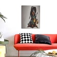 thumbnail image 4 of Sikiie Fantasy Wizard Dog Art Print Canvas Decorative Hanging Painting, Anti-shrinkage Hanging Frame, Suitable for Home, Office Wall Decorations, 4 of 6
