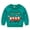 Green, variant on BESLY 2PCS Toddler Boys Patchwork Sweatshirts Tops Pants Outfit Baby Hooded Set Long Sleeve Fall Winter Clothe for Baby Newborn for 3M-3Y