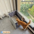 thumbnail image 3 of Caja de arena para gatos Gesomepurrz, extra grande, resistente al agua, 3 of 7