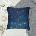 thumbnail image 2 of ARISTURING  Star Map Throw Pillow Cover City Light Constellation in Night Sky Decorative Pillow Case Standard Square Cushion Cover for Sofa Bedroom Men Women, 2 of 5