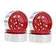 thumbnail image 2 of 4 llantas de aluminio para ruedas RC de 1,9 pulgadas, piezas de repuesto de metal resistente para neumáticos RC Rojo, 2 of 9