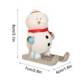 thumbnail image 3 of Adorno Navideño De Escritorio Con Diseño De Papá Noel, Pingüino, Oso Y Muñeco De Nieve Soporte Para Tablet, Recuerdo Para Decoración Navideña, Multicolor, 3 of 8