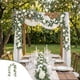 thumbnail image 1 of Guirnalda de hojas de rosa artificiales, flores de ratán sintético | Cortina flexible para arco, dintel y pérgola | Decoración para bodas, exteriores y hogar | Arreglo de mesa de plástico para puerta, 1 of 6