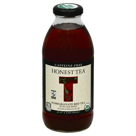 Honest Tea Pomegranate Red Tea with Goji Berry Caffeine-Free, 16.0 FL OZ