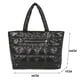 thumbnail image 2 of Bolso bandolera acolchado Likrtyny negro con cremallera, 2 of 9