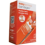 Easy Access Bandages Flexible Fabric Portable Packs Latex Free, 1 x 3 Inch 30 ea