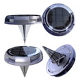 thumbnail image 3 of Luz LED Solar para césped, 4 Uds., 4 colores, decoración de paisaje, para jardín, playa, fiesta, hogar, 3 of 5