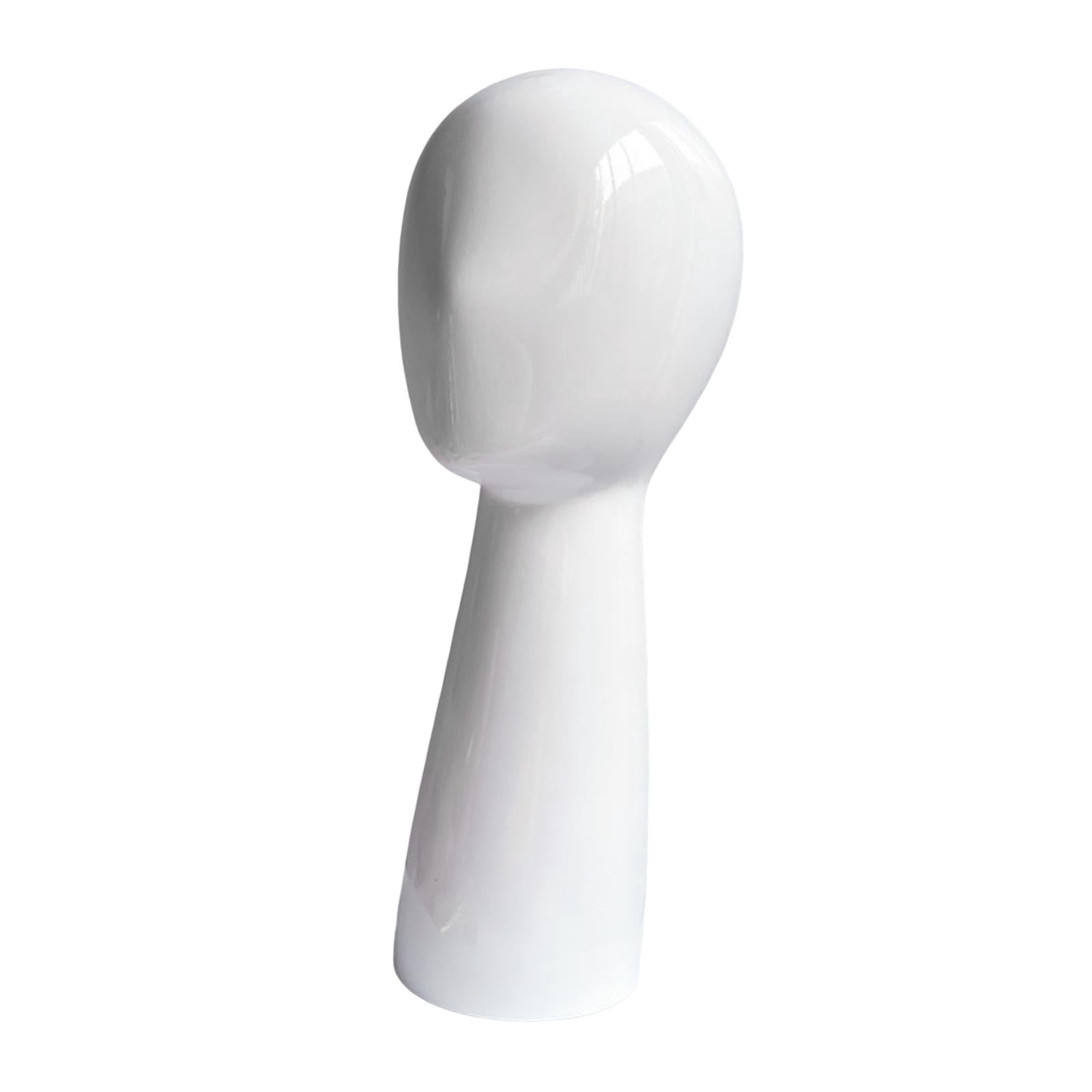 Sturdy Manikin Head Model, Mannequin Head Stand, Model Head for Barbershops Style A