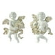 thumbnail image 1 of 2 figuras de estatua de ángel, escultura de pared, querubín, colecciones coleccionables para B, 1 of 9