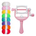 thumbnail image 2 of yuksok Pompom Maker and Tassels Maker Wool Yarn DIY Handmade Making Tool Set, 2 of 9