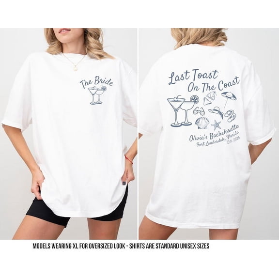 Last Toast On The Coast T-Shirts Beach Bachelorette Party T-Shirts Bachelorette Shirts Beach Costal Bachelorette Shirts Bachelorette Shirts TH190501