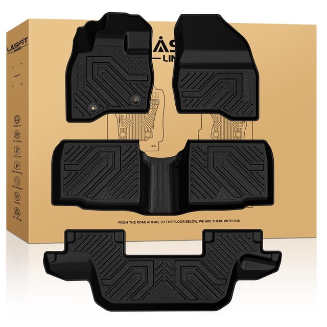 Alfombrillas LASFIT para Ford Explorer 2015-2019 de 7 plazas TPE