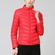 thumbnail image 4 of Parkas de manga larga para mujer, chaqueta de plumón con cuello alto y cremallera, ligera y versátil, con bolsillos, para invierno, de algodón., 4 of 6