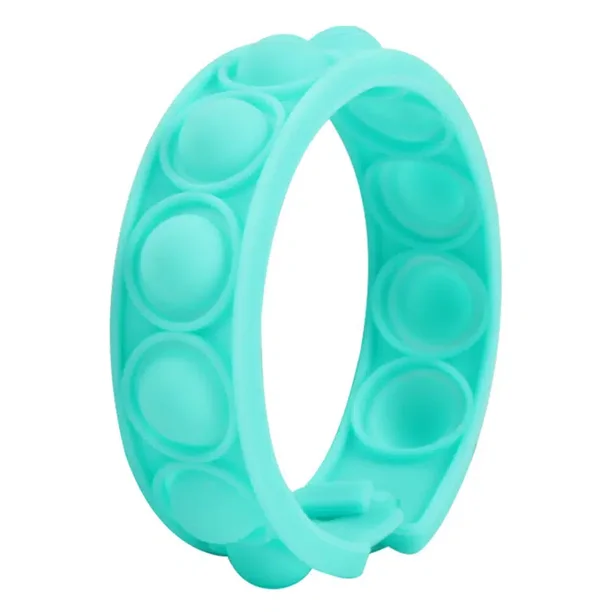 Fidget Toys For Children Antistress Push Bubble Squishy Anti Stress Ball, Color Wristband Sensory Simple Dimple Game For Kids Girls Gong Bohan unisex