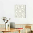 thumbnail image 3 of ONETECH Boho Neutral Canvas Wall Art Set - Minimalist Line Prints for Living Room and Bedroom,, 3 of 5