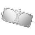 thumbnail image 1 of Trayknick Car Front Window Sun Shade Visor Folding Windshield Anti-UV Cover Protector, 1 of 13