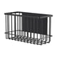 thumbnail image 2 of Magnetic Steel Storage Basket Organizer Rack for Refrigerator Laundry Room Kitchen Office 2-Pack, 2 of 6