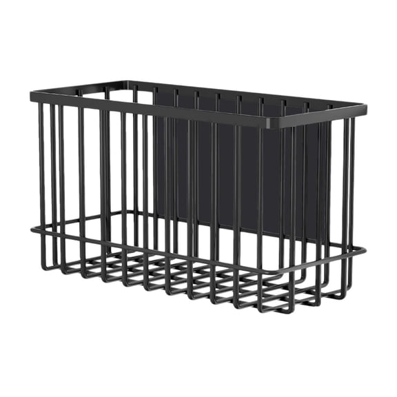 Magnetic Refrigerator Storage Basket with Super Strong Magnets – Durable Metal Organizer for Kitchen, Office, and Home Use, Space-Saving, Clutter-Free Design