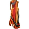 thumbnail image 1 of Robe Maxi pour Femmes Été Bohème Décontractée Sans Manches Longue Robe de Plage pour les Vacances, 1 of 5