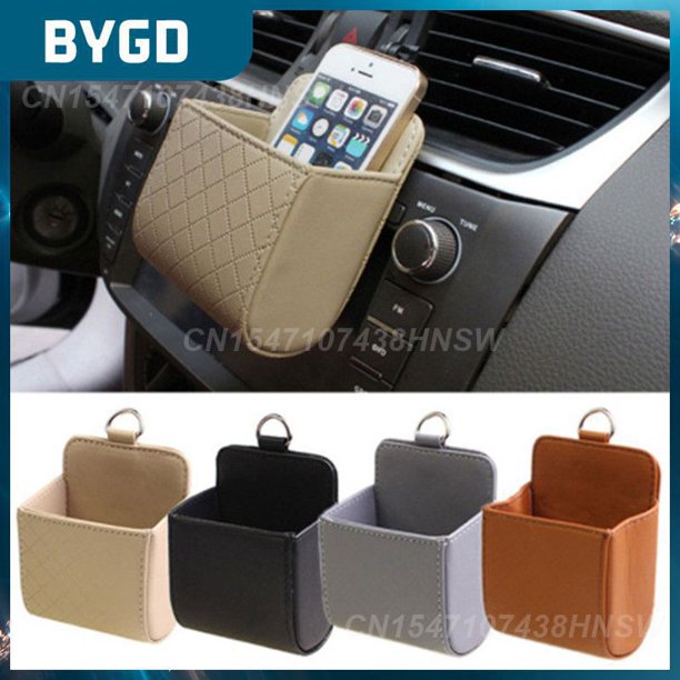 Large Capacity Car Styling Bag Pu Leather Multicolor Automobile Hanging Box Universal Car Interior Accessories01Russian Federation He Qiyong unisex