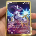 thumbnail image 1 of 10000 Point Arceus Vmax Metal Cards Diy Card Pikachu Charizard Gold Limited Rare Edition Kids Gift Game Collection Cards, 1 of 5